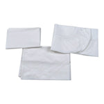 Barcellino Set Lenzuola 3Pz tinta unita con Stampa Bianco per Neonato 125605 BIANCO BARCELLINO 