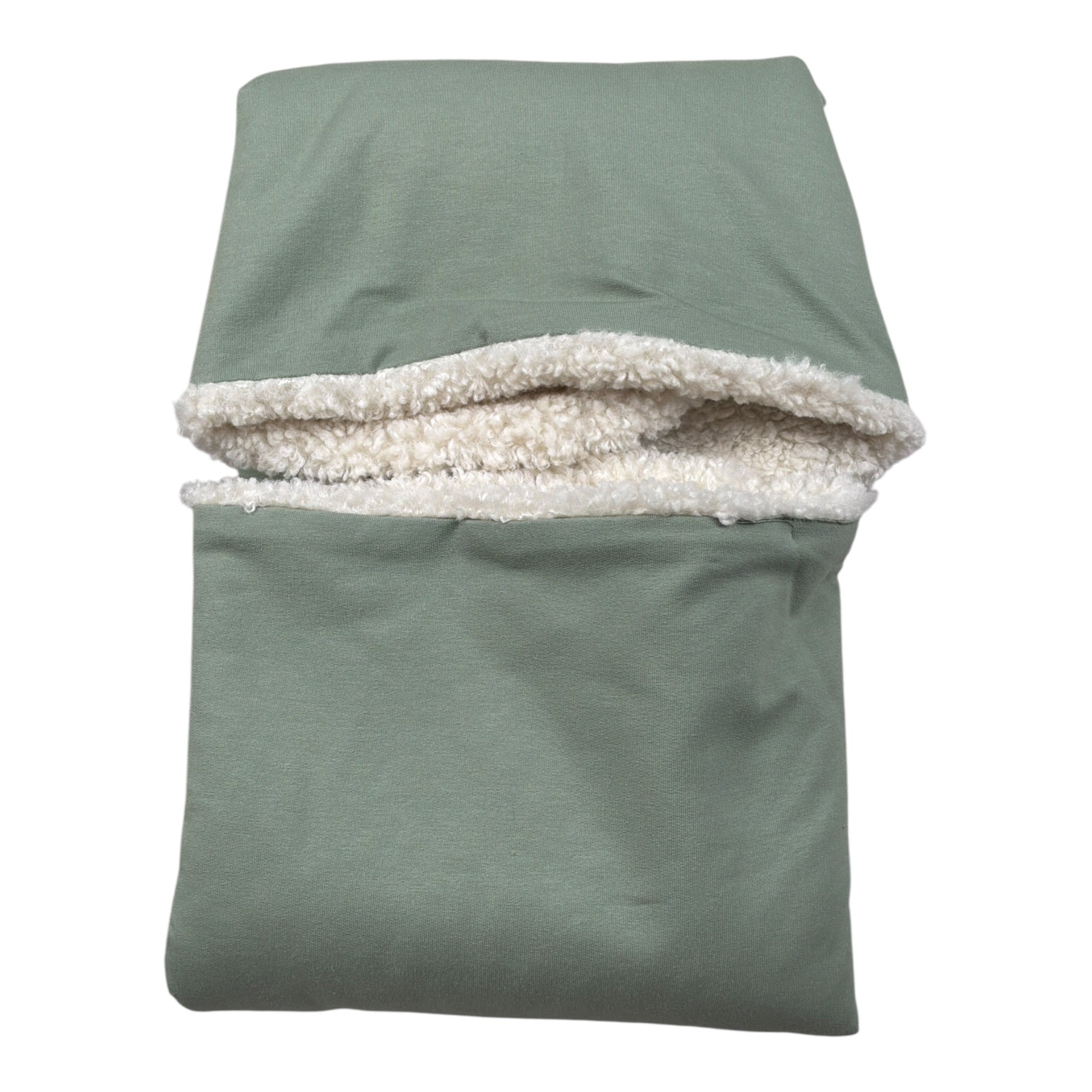 Barcellino Coperta tinta unita con Stampa Verde per Neonato 125606 VERDE BARCELLINO 