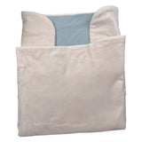 Barcellino Coperta Bicolore con Stampa Beige/Azzurro per Neonata 125908 BEIGE/AZZURRO BARCELLINO 