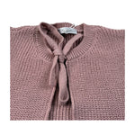 Barcellino Gilet tinta unita Rosa per Neonata 126012 ROSA BARCELLINO 