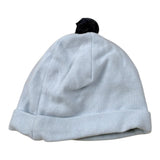 Barcellino Cappello tinta unita con Pon Pon Azzurro per Neonato 4214 AZZURRO BARCELLINO 
