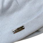 Barcellino Cappello tinta unita con Pon Pon Azzurro per Neonato 4214 AZZURRO BARCELLINO 