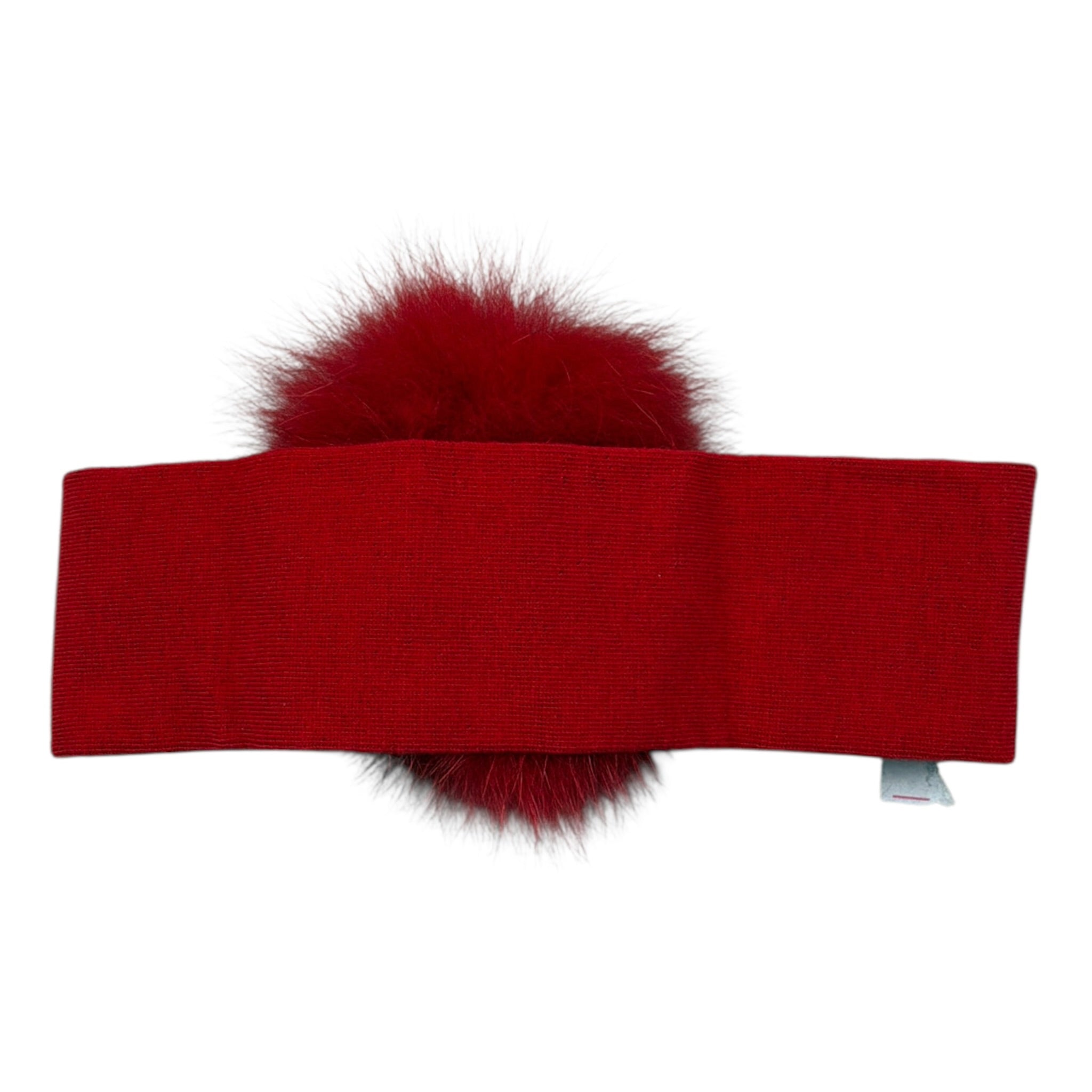 Barcellino Fascia con Pon Pon Rosso per Neonata 4315 ROSSO BARCELLINO 