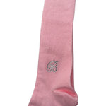 Barcellino Calze tinta unita con Logo Rosa per Bambina 5973 ROSA BARCELLINO 