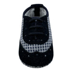 Barcellino Sneakers tinta unita con Lacci Blu per Neonato 6427 BLU BARCELLINO 