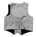 Barcellino Gilet tinta unita con Fantasia Grigio per Neonato GTFTI GIRGIO BARCELLINO 