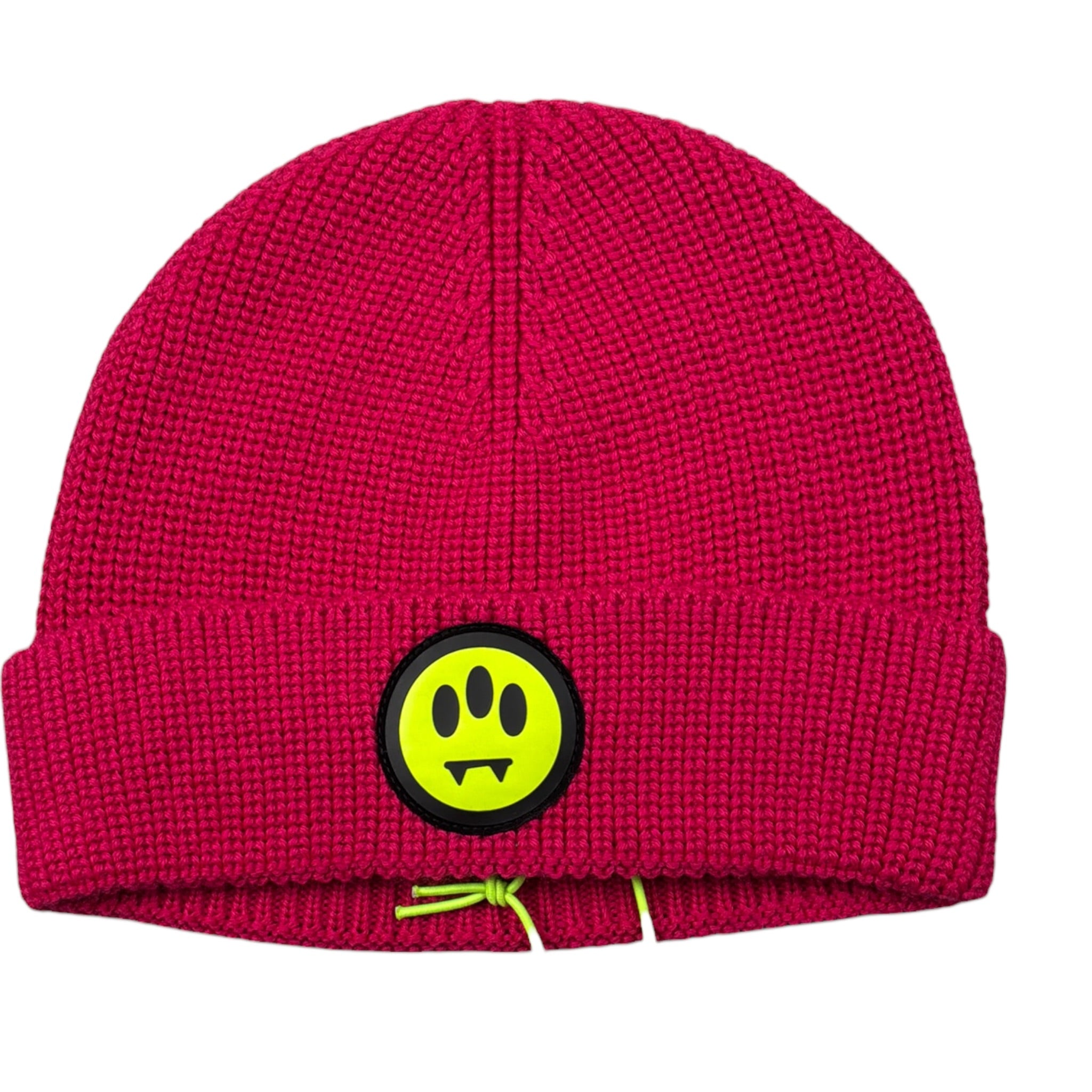 Barrow Kids Cappello tinta unita con Logo Fuxia per Bambina 032164 FUXIA BARROW KIDS 