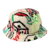 Barrow Kids Cappello Modello Pescatore con Stampe Beige per Bambino F3BKJUCT083 BEIGE BARROW KIDS 