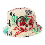 Barrow Kids Cappello Modello Pescatore con Stampe Beige per Bambino F3BKJUCT083 BEIGE BARROW KIDS 
