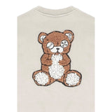 Barrow Kids Felpa tinta unita con Stampa Bianco per Bambino F5BKJGSW132X BIANCO BARROW KIDS 