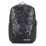 Barrow Kids Zaino tinta unita con Stampa Nero per Bambino F5BKJUBP026 NERO BARROW KIDS 