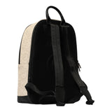 Barrow Kids Zaino tinta unita con Stampa Beige per Bambino F5BKJUBP027 BEIGE BARROW KIDS 