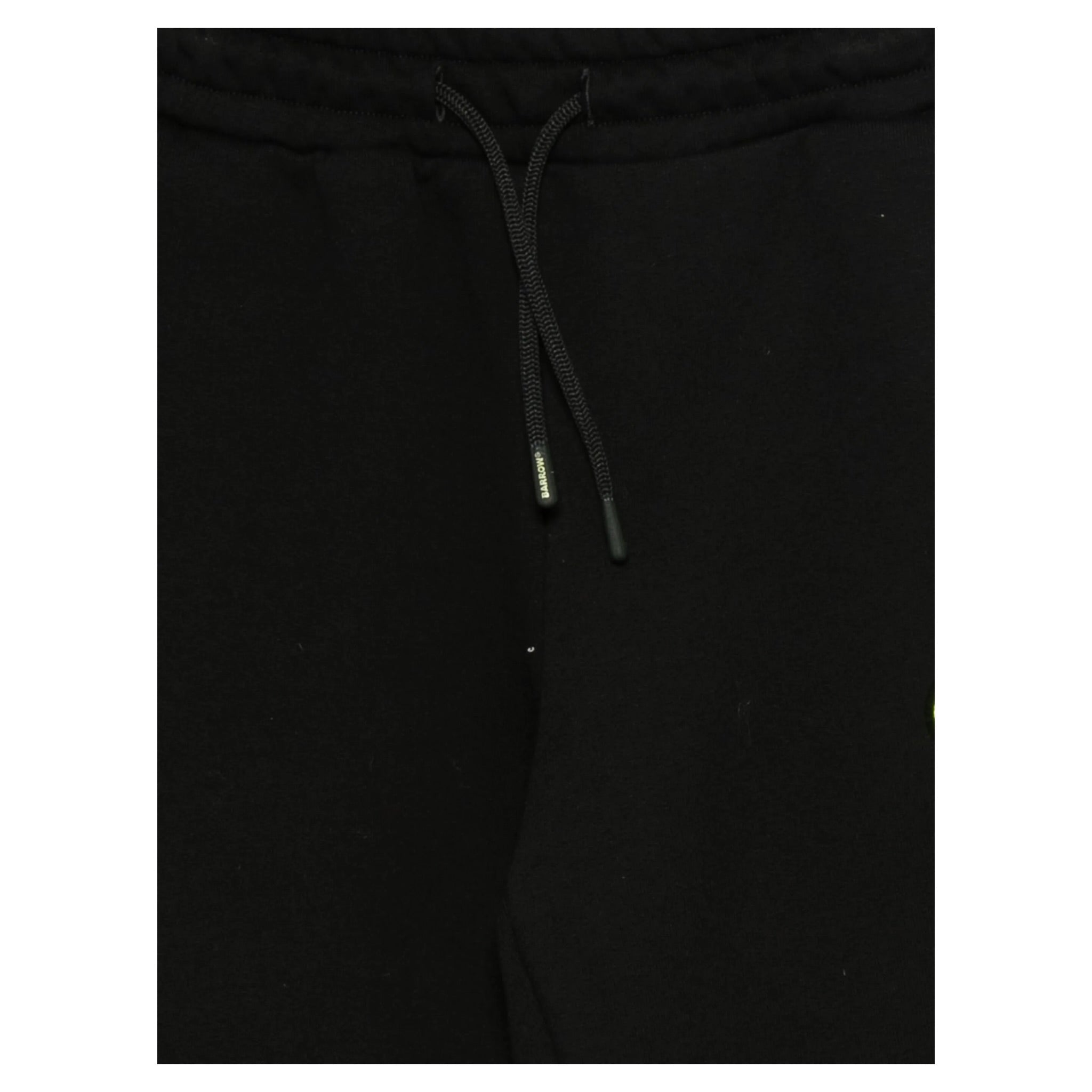 Barrow Kids Pantalone Tuta tinta unita con Logo Nero per Bambino F5BKJUFP068 NERO BARROW KIDS 