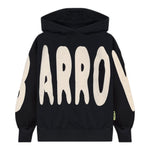 Barrow Kids Felpa Chiusa con Cappuccio tinta unita con Logo Nero per Bambino F5BKJUHS036 NERO BARROW KIDS 