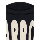 Barrow Kids Felpa Chiusa con Cappuccio tinta unita con Logo Nero per Bambino F5BKJUHS036 NERO BARROW KIDS 