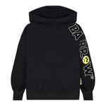 Barrow Kids Felpa tinta unita con Cappuccio E Stampa Nero per Bambino F5BKJUHS056X NERO BARROW KIDS 