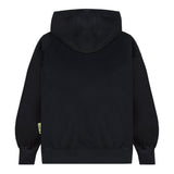 Barrow Kids Felpa tinta unita con Cappuccio E Stampa Nero per Bambino F5BKJUHS056X NERO BARROW KIDS 