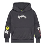 Barrow Kids Felpa Chiusa con Cappuccio tinta unita con Stampe Grigio per Bambino F5BKJUHS158XX GRIGIO BARROW KIDS 