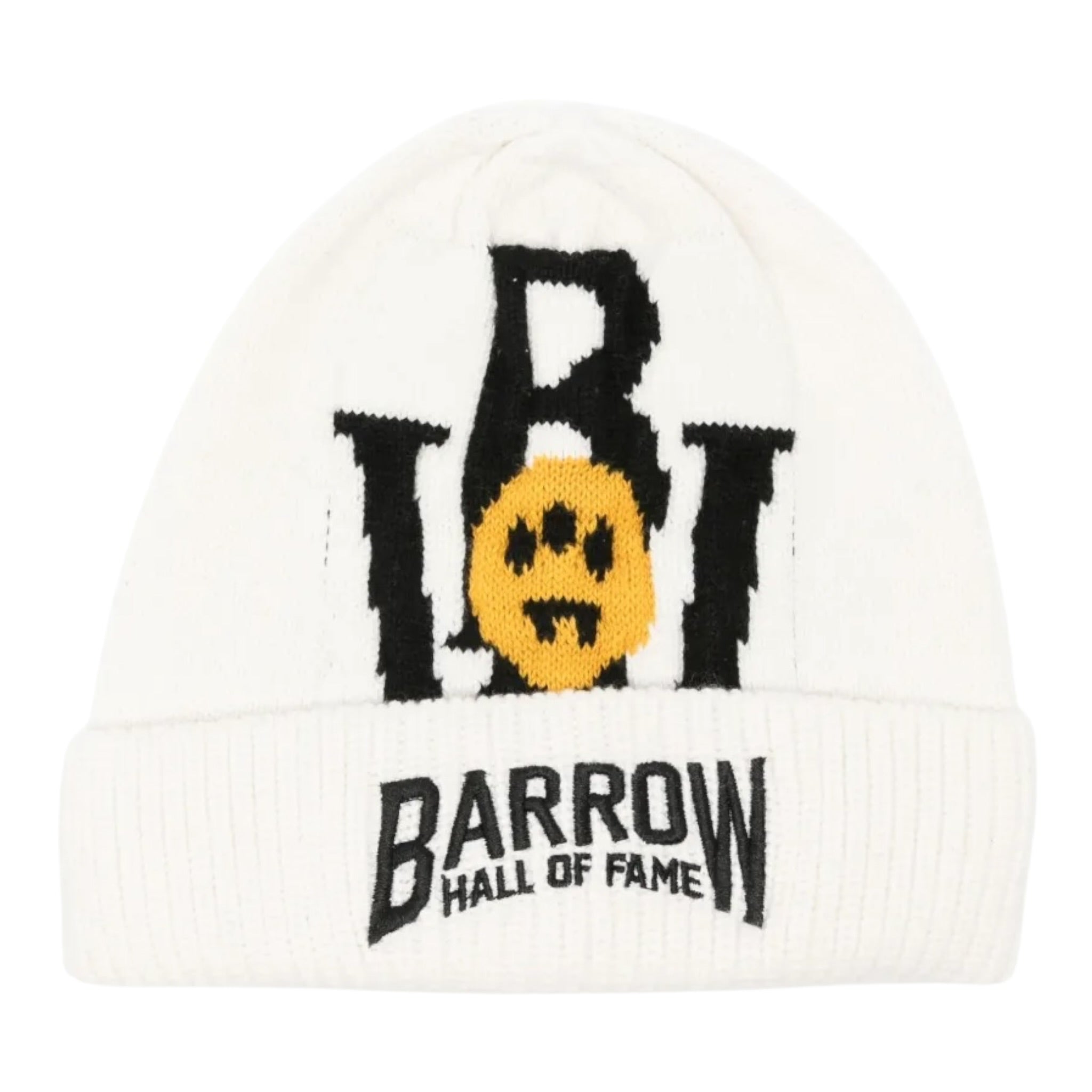 Barrow Kids Cappello tinta unita con Logo Panna per Bambino F5BKJUHT091X PANNA BARROW KIDS 