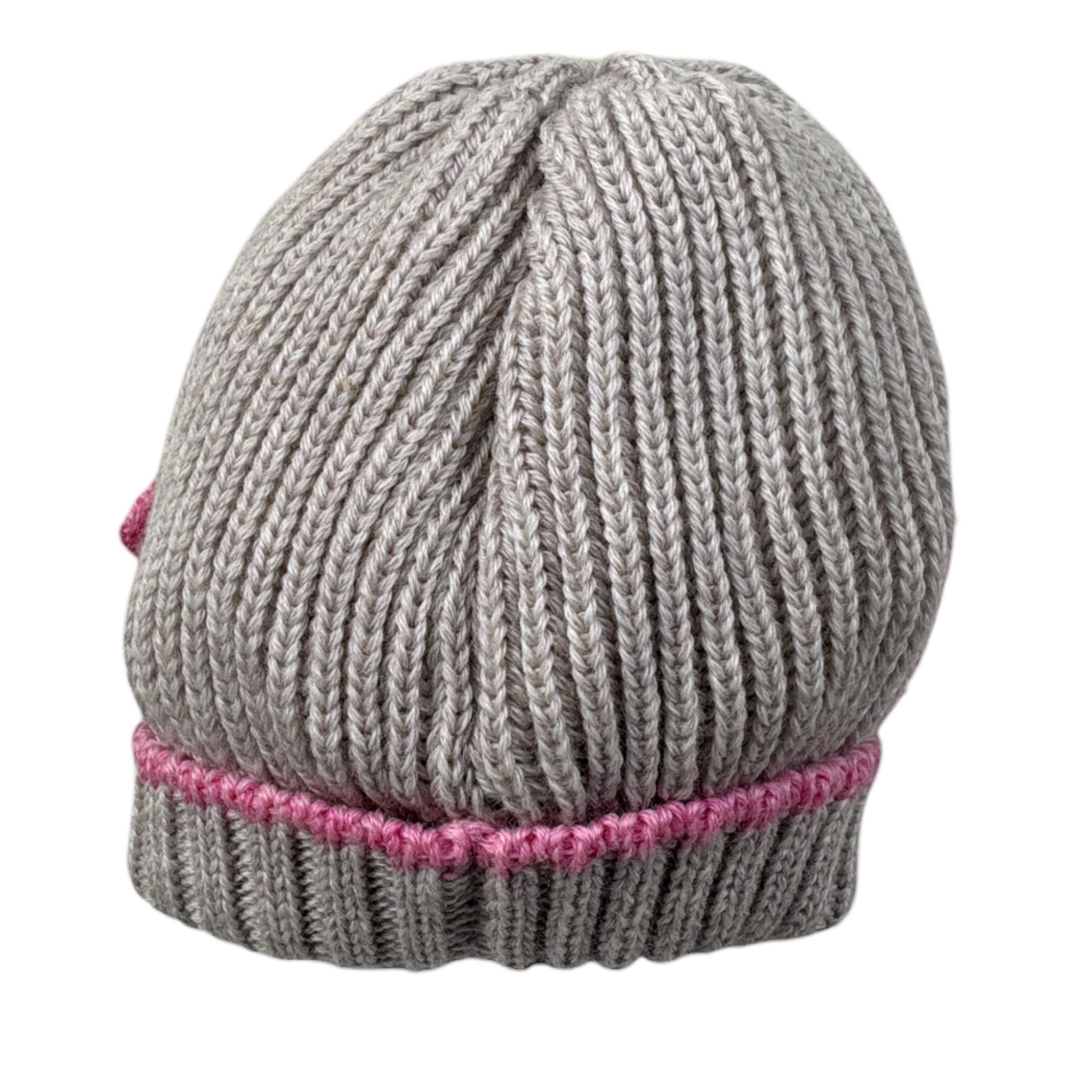 Bebe' Di Almy Cappello tinta unita con Fiocco Beige per Neonata CA77 BEIGE BEBE' DI ALMY 