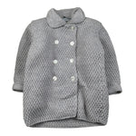 Bebe' Di Almy Cardigan tinta unita con Bottoni Grigio per Neonato K15 GRIGIO BEBE' DI ALMY 