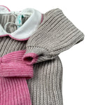 Bebe' Di Almy Tutina Manica Lunga con Fiocco Biege per Neonata T77L BEIGE BEBE' DI ALMY 