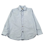 Berna Camicia tinta unita con Manica Lunga Azzurro per Bambino K23120 AZZURRO BERNA 