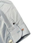 Berna Camicia tinta unita con Manica Lunga Azzurro per Bambino K23120 AZZURRO BERNA 