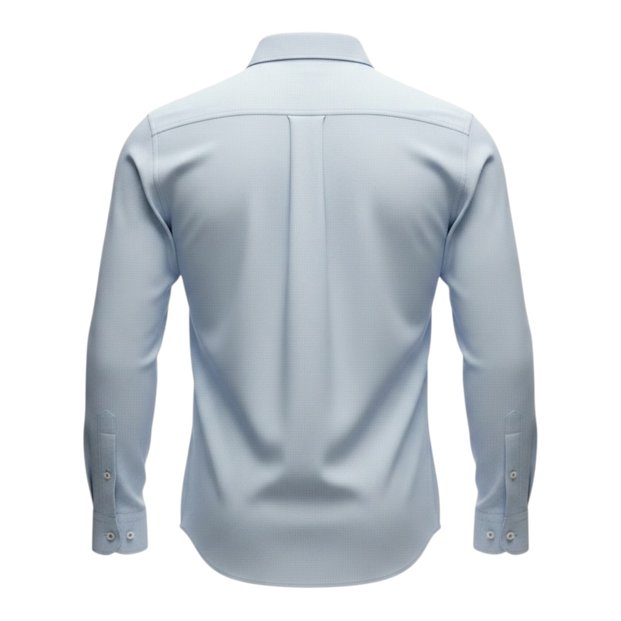 Berna Camicia tinta unita con Manica Lunga Azzurro per Bambino K23120 AZZURRO BERNA 