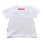 Bikkembergs T-Shirt tinta unita con Stampa Bianco per Neonato BK0253 BIANCO BiKKEMBERGS 