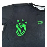 Bikkembergs Completo 2 Pezzi T-Shirt-Bermuda Nero per Bambino BK3126 NERO BiKKEMBERGS 