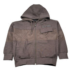 Bikkembergs Felpa con Zip E Cappuccio tinta unita Marrone per Bambino BK3601 MARRONE BiKKEMBERGS 