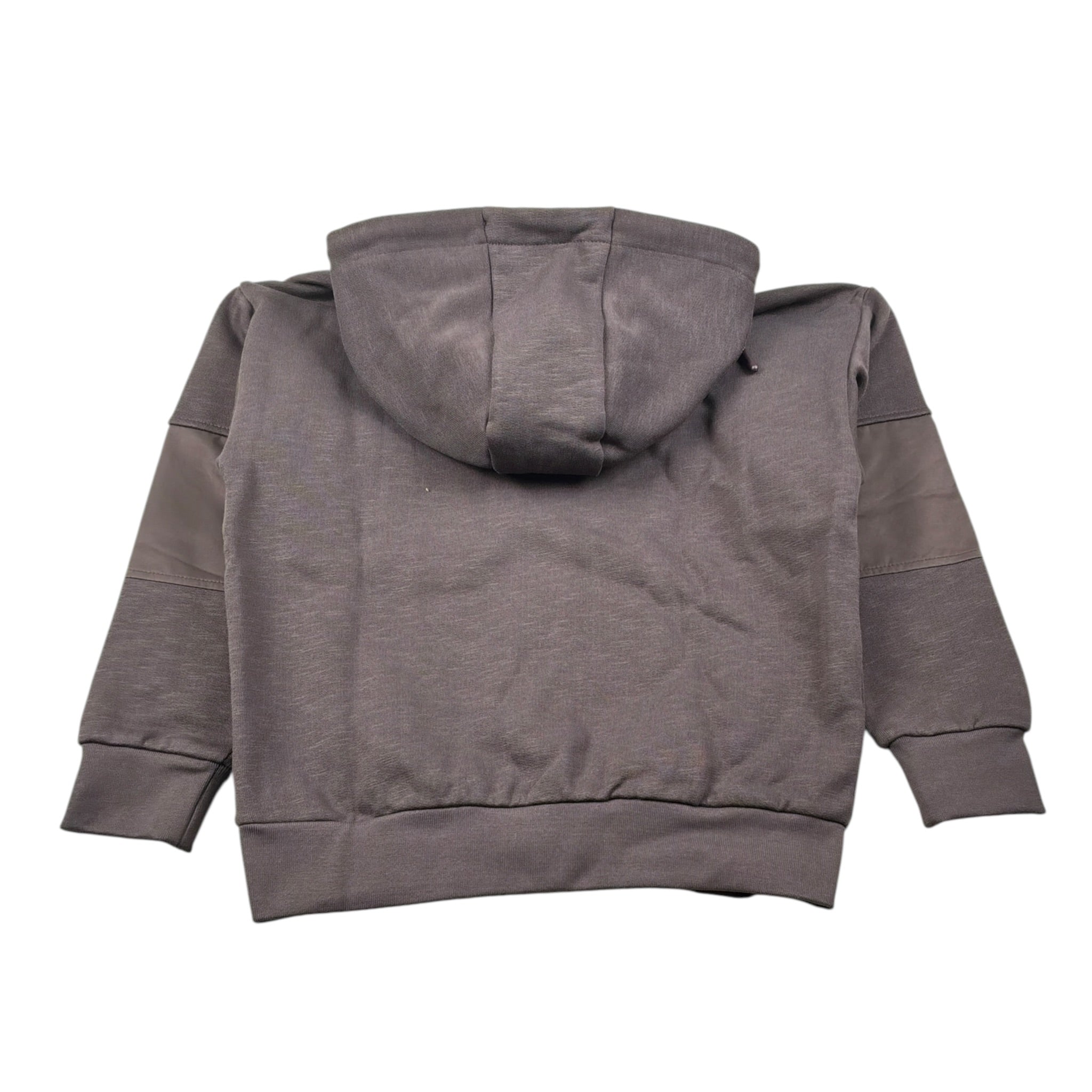 Bikkembergs Felpa con Zip E Cappuccio tinta unita Marrone per Bambino BK3601 MARRONE BiKKEMBERGS 