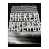 Bikkembergs Felpa Chiusa Girocollo tinta unita con Stampa Nero per Bambino BK3621 NERO BiKKEMBERGS 