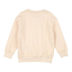 Bikkembergs Felpa Chiusa Girocollo tinta unita con Stapa Panna per Bambino BK3633 PANNA BiKKEMBERGS 