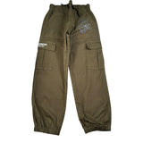 Bikkembergs Pantalone tinta unita con Elastico In Vita Verde per Bambino BK3689 VERDE BiKKEMBERGS 