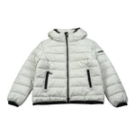 Bikkembergs Giubbino tinta unita con Zip E Cappuccio Beige per Bambino BK3728 BEIGE BiKKEMBERGS 