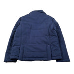 Bikkembergs Giubbino tinta unita con Cappuccio Blu per Bambino BK3729 BLU BiKKEMBERGS 