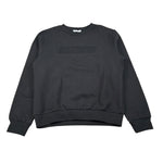 Bikkembergs Felpa Chiusa Girocollo tinta unita Nero per Bambino BK3750 NERO BiKKEMBERGS 