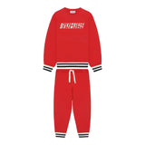 Bikkembergs Completo 2Pz Felpa-Pantalone Rosso per Neonato BK3831X ROSSO BiKKEMBERGS 