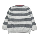 Bikkembergs Maglia Fantasia A Righe con Colletto Grigio per Bambino BK3833 GRIGIO BiKKEMBERGS 