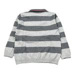 Bikkembergs Maglia Fantasia A Righe con Colletto Grigio per Neonato BK3833N GRIGIO BiKKEMBERGS 