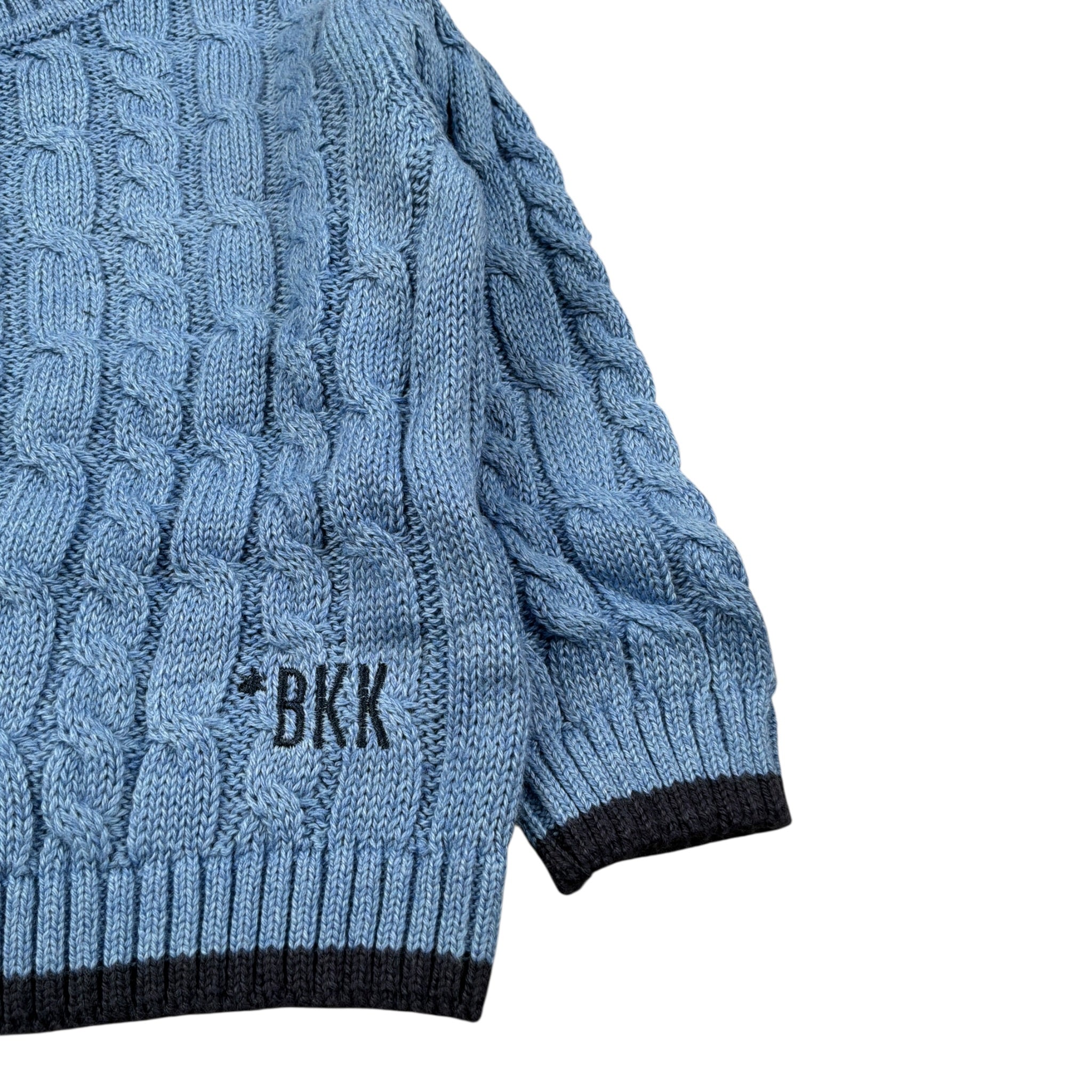Bikkembergs Maglia Girocollo tinta unita Azzurro per Neonato BK3835 AZZURRO BiKKEMBERGS 