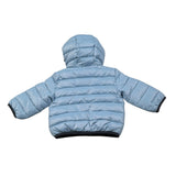 Bikkembergs Giubbino tinta unita con Cappuccio Azzurro per Neonato BK3842 AZZURRO BiKKEMBERGS 