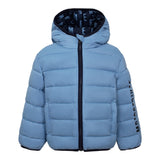 Bikkembergs Giubbino tinta unita con Cappuccio Azzurro per Neonato BK3842X AZZURRO BiKKEMBERGS 
