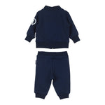 Bikkembergs Completo 2 Pezzi Felpa-Pantalone tinta unita Blu per Neonato BK3865 BLU BiKKEMBERGS 