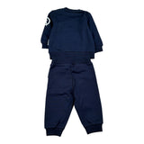 Bikkembergs Completo 2Pz Felpa-Pantalone Modello Tuta Blu per Neonato BK3866 BLU BiKKEMBERGS 