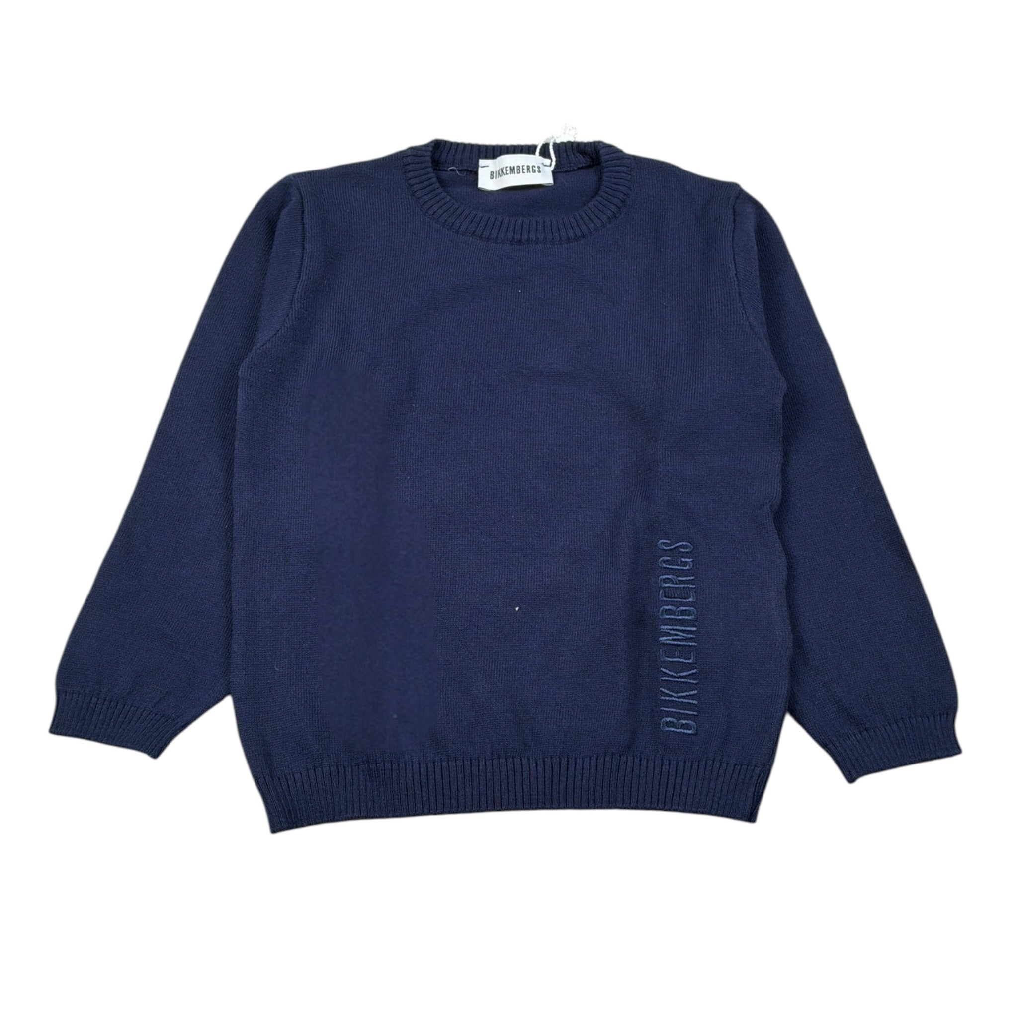 Bikkembergs Maglia tinta unita con Stampa Blu per Neonato BK3867X BLU BiKKEMBERGS 