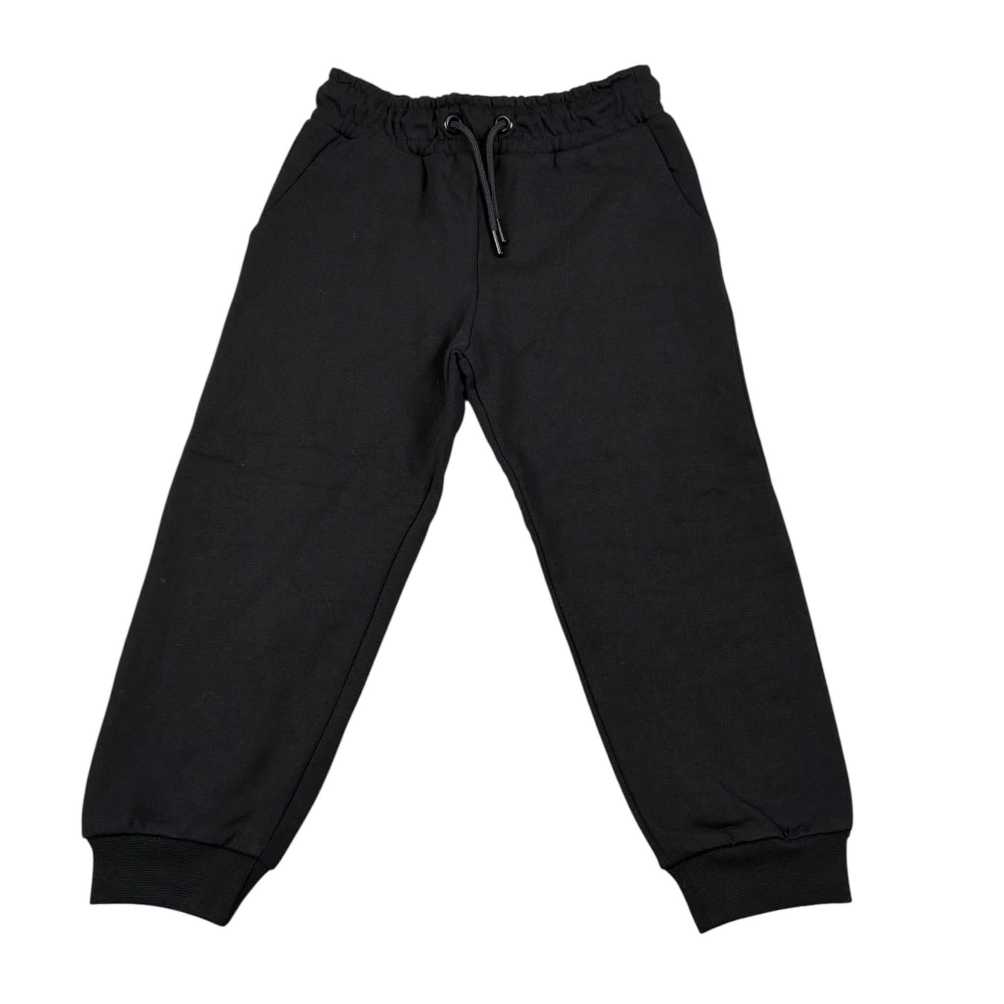Bikkembergs Completo 2 Pezzi Felpa-Pantalone tinta unita Nero per Bambino BK3899 NERO BiKKEMBERGS 
