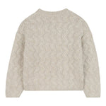 Billieblush Maglia Girocollo tinta unita con Paillettes Beige per Bambina 5U21382J BEIGE BillIEBLUSH 